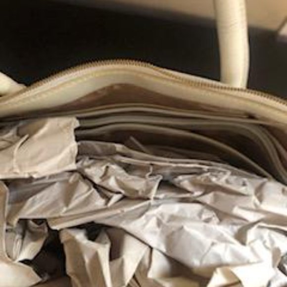 White leather satchel - Picture 5 of 5